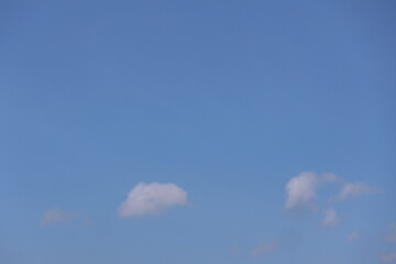 blue sky with clouds