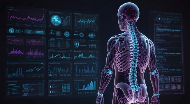 3d rendered illustration of a painful shoulder