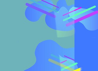 abstract background with colorful arrows