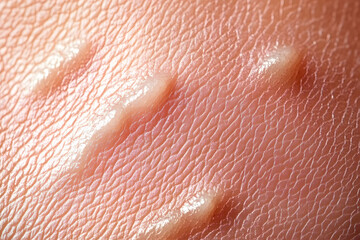 Fototapeta premium Detailed view of skin texture and pores, suitable for health or medical illustrations