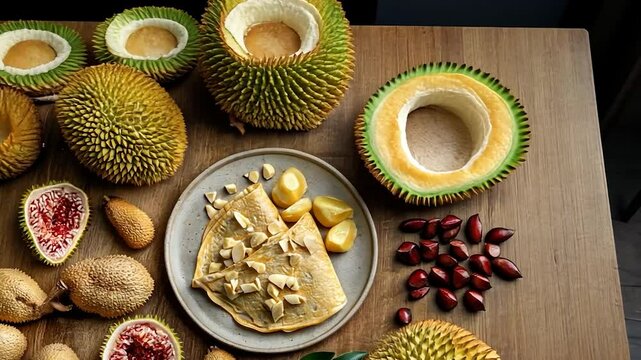 Exotic Fruit & Pancake Delight