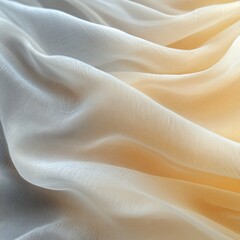 Obraz premium Soft Cream Fabric Texture for Elegant Design Background or Drapery