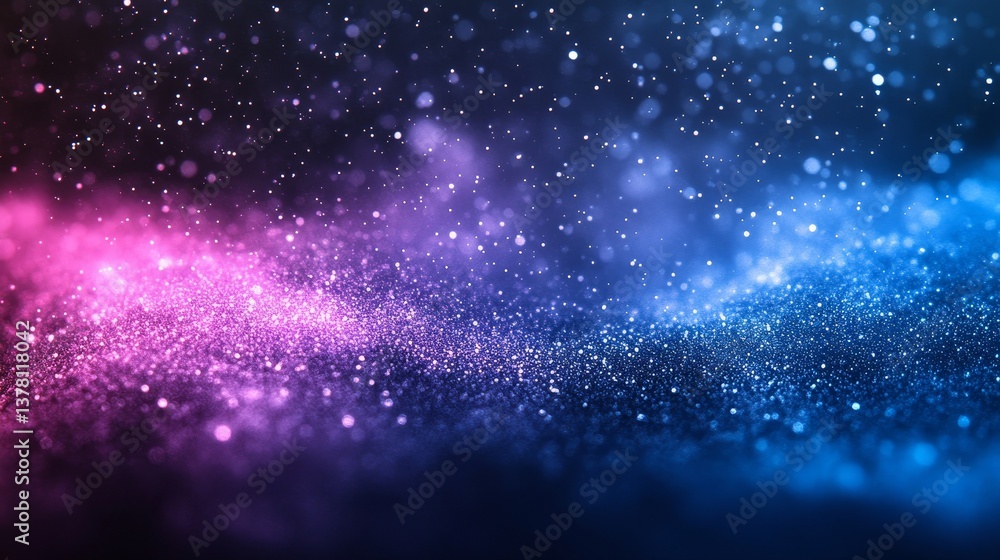 Aufkleber blue purple black grainy gradient banner background website page header abstract noise effect design