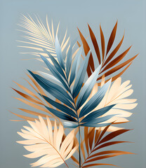 abstract background with palm trees, palm leaves background, palm tree background, vector illustration of a leaf, vector illustration of a tree, vector illustration of a tree with leaves