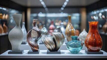 Recycled - Resource Artistry on Display: Unique Handicrafts with a Green Message