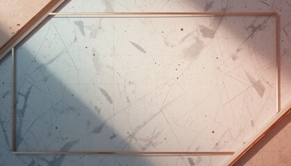 Abstract shadow play indoor space graphic design minimalist environment top-down view modern art concept