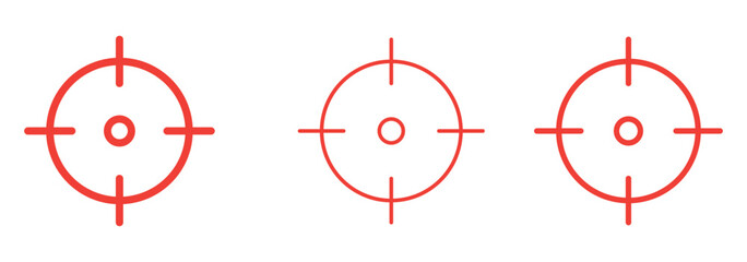 Naklejka premium Target icon vector isolated on white background. Target vector icon. goal icon. marketing target. Aim