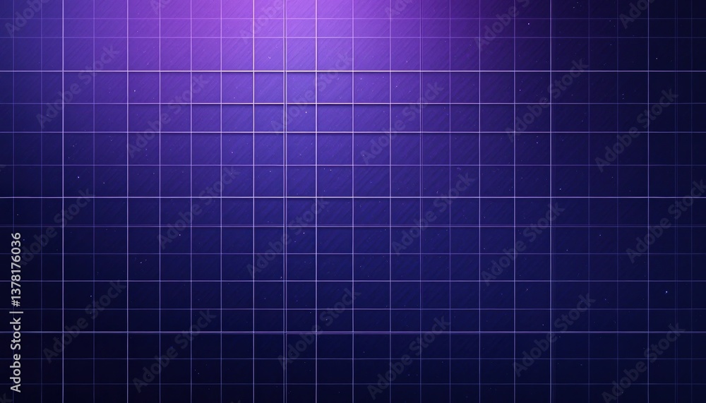 Poster dynamic purple grid pattern background abstract design digital art studio environment close-up view 
