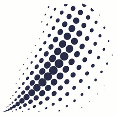 Halftone pattern vector art