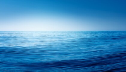 Obraz premium abstract blue ocean gradient background