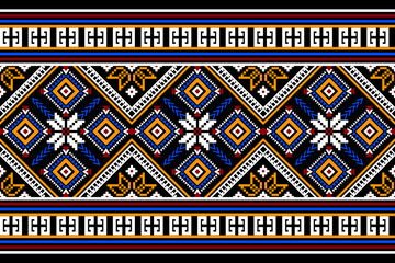 Geometric ethnic pattern 