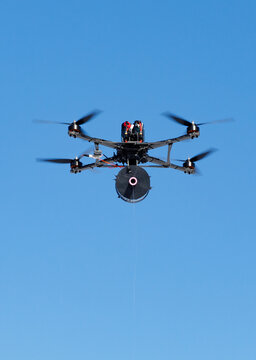Fibre-optic FPV drones. Production and testing