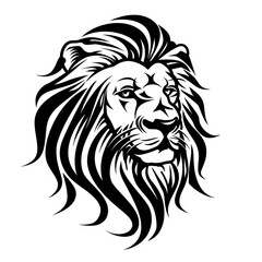 Obraz premium Lion drawing sketch mammal.