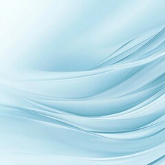 Naklejka premium Flowing abstract waves digital art contemporary design minimalist style soft colors fluid motion