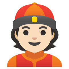 Man with Chinese Cap
