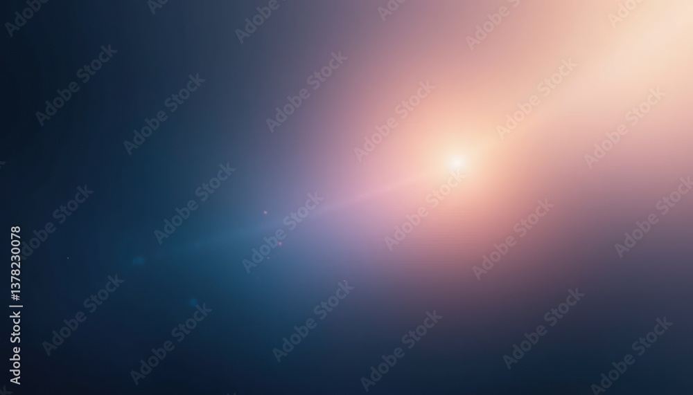 Poster dynamic cosmic light horizon outer space abstract concept art ethereal environment wide-angle view c