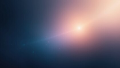 Dynamic cosmic light horizon outer space abstract concept art ethereal environment wide-angle view celestial exploration