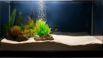 aquariums in aquariums fine sand acts as a substrate offering a natural safe foundation for aquatic life enhancing the overall aesthetic and ecosystem