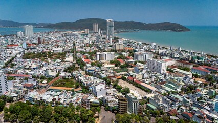amzing aerial view of Quy Nhon