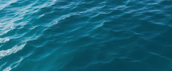 Deep Ocean Wave Abstract Texture - Flowing Teal Digital Background with Smooth Lines