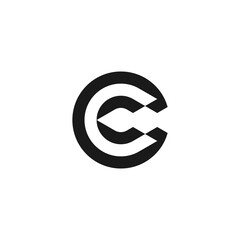 Obraz premium letter C logo