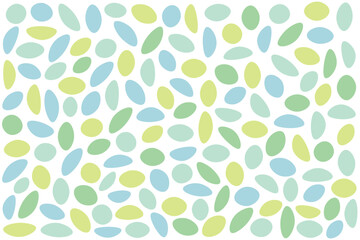 ランダムな楕円形の模様