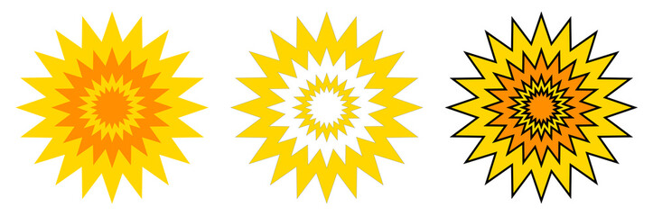 This is an illustration of an explosion effect.