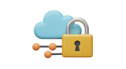 Isolated Cloud with Lock and Data Transfer Nodes