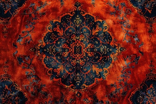 Red moroccan pattern accessories blackboard accessory.