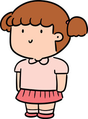 Illustration of girl
