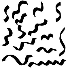 
This is a hand-drawn illustration of a firecracker.