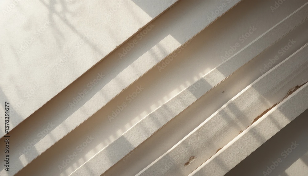 Aufkleber light and shadow play on architectural surfaces modern building photography urban setting close-up v