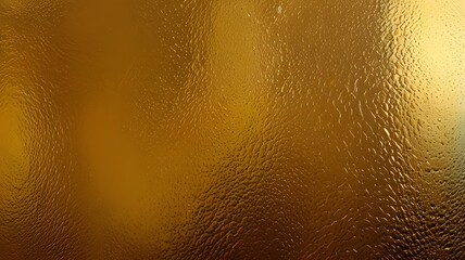 Abstract Gold Surface with Reflective Pattern and Elegant Textured Detail