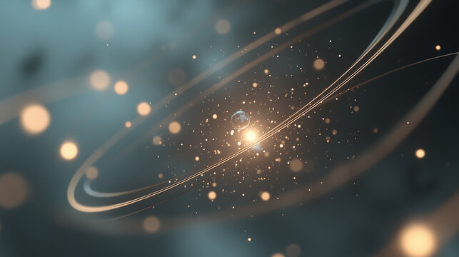 Futuristic quantum computer solving complex problems in real time