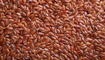 brown flax seeds background texture