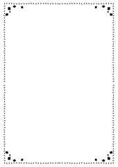 A4 paper frame background 