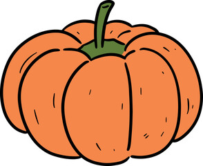 Illustration of pumpkin
