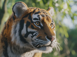 Fototapeta premium Tiger close-up, fierce tiger,