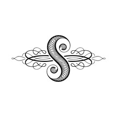 Elegant Ornamental Monogram 