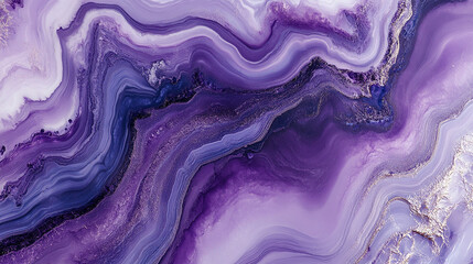 Obraz premium illustration with amethyst color palette #001, generative ai