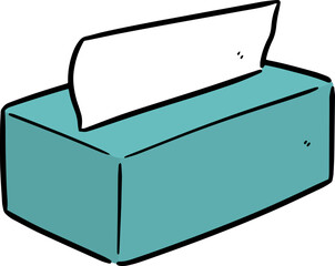 Illustration of tissue paper
