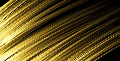 Obraz premium Yellow abstract light background lines design with grainy dynamic glowing energy speed fluid wavy dark texture backdrop glow vibrant technology banner