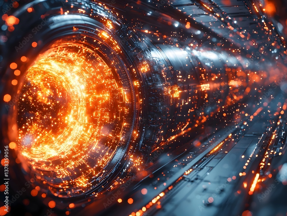 Aufkleber a dynamic particle accelerator within a quantum computer