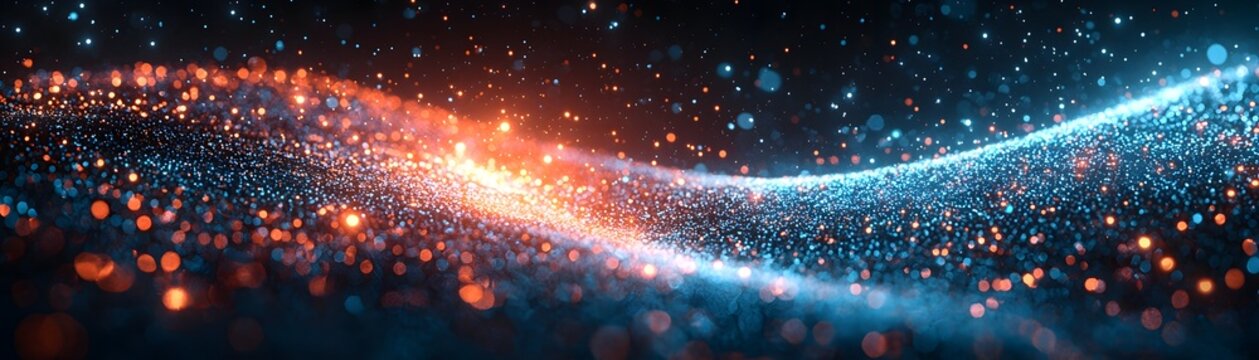 Glowing spiral of quantum algorithm data