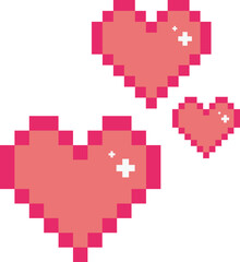 pixel heart pixel art