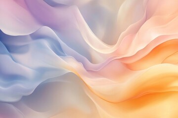 Obraz premium A soft and dreamy pastel liquid background graphics gradient abstract.