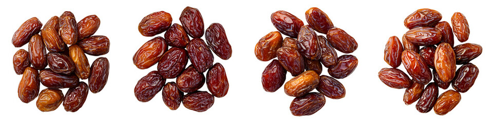 Assorted Dried Dates, a Healthy and Flavorful Snack