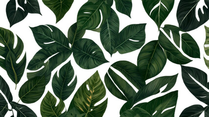 A collection of small rose leaf twigs with five leaves  against a flat background.
