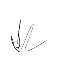 Black Doodle Scribble Hand Drawn