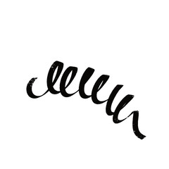 Black Doodle Scribble Hand Drawn